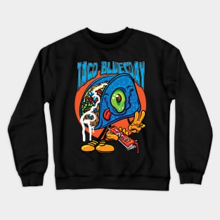 Taco Bluesday Blue Corn Taco Crewneck Sweatshirt